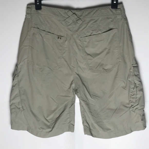 Under Armour Tan Nylon Cargo Short Size 34 - Picture 2 of 6